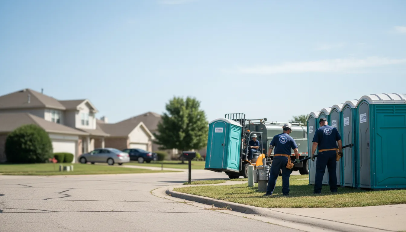 Porta Potty Rental in Fenton, MI near me